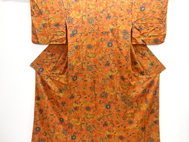 JAPANESE KIMONO / KOMON / CHINESE FLOWER